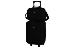 Go Explore 2 Piece Luggage Set - Black